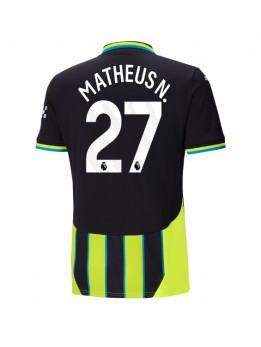 Manchester City Matheus Nunes #27 Auswärtstrikot 2024-25 Kurzarm